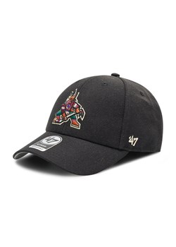 47 Brand Czapka z daszkiem Arizona Coyotes '47 Mvp H-MVP21WBV-BKD Czarny ze sklepu MODIVO w kategorii Czapki dziecięce - zdjęcie 181055313