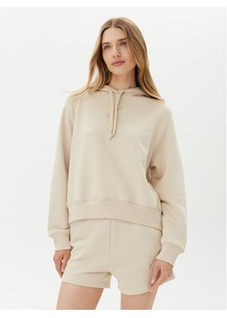 Armani Exchange Bluza XW000157 AF11852 U1092 Beżowy Regular Fit ze sklepu MODIVO w kategorii Bluzy damskie - zdjęcie 181055314
