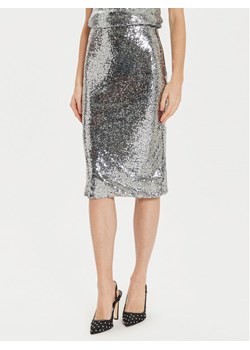ARTIGLI Spódnica ACGO000516 Srebrny Regular Fit ze sklepu MODIVO w kategorii Spódnice - zdjęcie 181055364