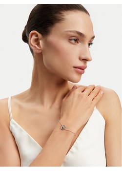 Guess Bransoletka Lovely Guess JUBB03 036JW Srebrne rodowanie ze sklepu MODIVO w kategorii Bransoletki - zdjęcie 181055480