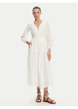Pepe Jeans Sukienka letnia Deepty PL953693 Biały Regular Fit ze sklepu MODIVO w kategorii Sukienki - zdjęcie 181055544