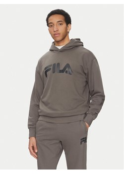 Fila Bluza Landogne FAM0872 Szary Regular Fit ze sklepu MODIVO w kategorii Bluzy męskie - zdjęcie 181055584