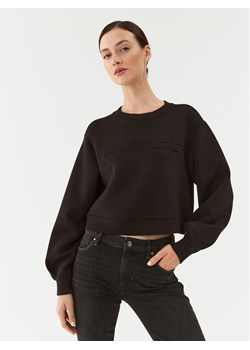 Guess Bluza Cindra V3BQ15 K7UW2 Czarny Regular Fit ze sklepu MODIVO w kategorii Bluzy damskie - zdjęcie 181055600