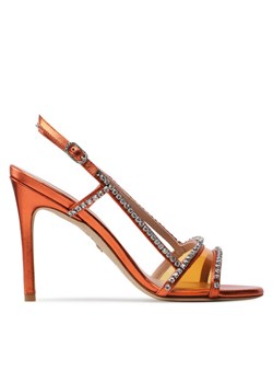 Stuart Weitzman Sandały Mondrian Glam 100 Sa SC242 Pomarańczowy ze sklepu MODIVO w kategorii Sandały damskie - zdjęcie 181055620