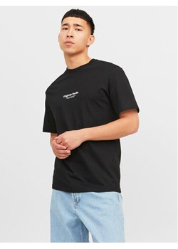 Jack&Jones T-Shirt Vesterbro 12240121 Czarny Relaxed Fit ze sklepu MODIVO w kategorii T-shirty męskie - zdjęcie 181055670