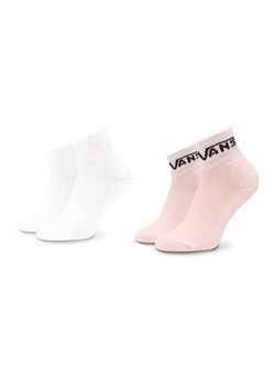 Vans Zestaw 2 par wysokich skarpet dziecięcych Drop V Classic VN0A7PTC Różowy ze sklepu MODIVO w kategorii Skarpetki dziecięce - zdjęcie 181055690