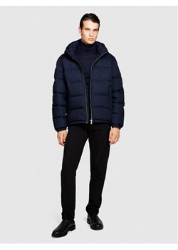 Sisley Kurtka puchowa 23VFSN02J Granatowy Regular Fit ze sklepu MODIVO w kategorii Kurtki męskie - zdjęcie 181055701