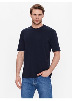 Sisley T-Shirt 3I1XS101J Granatowy Regular Fit ze sklepu MODIVO w kategorii T-shirty męskie - zdjęcie 181055713