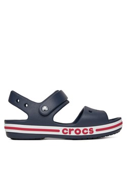 Crocs Sandały BAYABAND SANDAL K 211054-4CC Granatowy ze sklepu MODIVO w kategorii Sandały dziecięce - zdjęcie 181055782