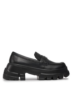Tommy Jeans Loafersy Tjw Chunky Loafer EN0EN02504 Czarny ze sklepu MODIVO w kategorii Półbuty damskie - zdjęcie 181055794