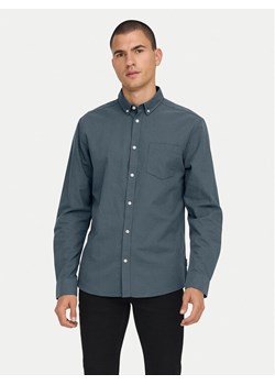 Only & Sons Koszula Alvaro 22006479 Szary Slim Fit ze sklepu MODIVO w kategorii Koszule męskie - zdjęcie 181055902