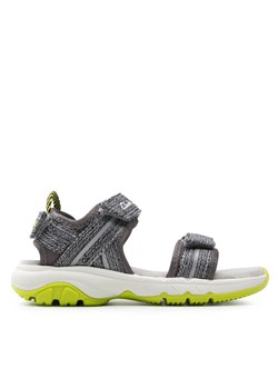 Clarks Sandały Expo Sea K 261647977 S Szary ze sklepu MODIVO w kategorii Sandały dziecięce - zdjęcie 181055921