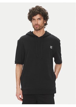 HUGO Bluza Devon 50540164 Czarny Regular Fit ze sklepu MODIVO w kategorii Bluzy męskie - zdjęcie 181055954