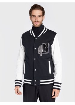 Baldessarini Bluza Shako B4 80010/000/5101 Czarny Regular Fit ze sklepu MODIVO w kategorii Bluzy męskie - zdjęcie 181056041