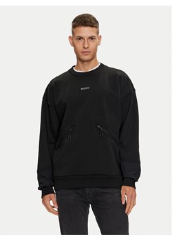Hugo Bluza Dautumnas 50516667 Czarny Oversize ze sklepu MODIVO w kategorii Bluzy męskie - zdjęcie 181056093
