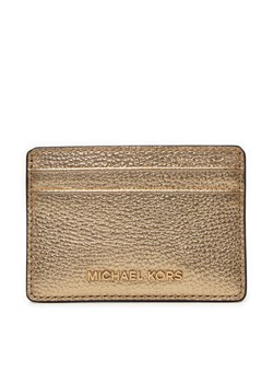 MICHAEL Michael Kors Etui na karty kredytowe 32H9TJ6D1L Złoty ze sklepu MODIVO w kategorii Etui - zdjęcie 181056191