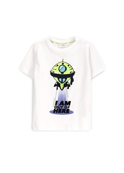 Coccodrillo T-Shirt WC5143202CBK Biały Regular Fit ze sklepu MODIVO w kategorii T-shirty chłopięce - zdjęcie 181056201