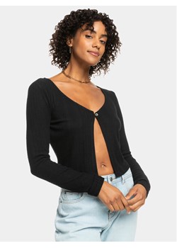 Roxy Kardigan Mystical Sky Kttp ERJKT04046 Szary Slim Fit ze sklepu MODIVO w kategorii Swetry damskie - zdjęcie 181056232