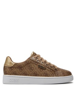 Guess Sneakersy Beckie FL7BKI FAL12 Brązowy - id: 0000208520225 - marki Guess - 181056242 Guess Sneakersy Beckie FL7BKI FAL12 Brązowy ze sklepu MODIVO w kategorii Trampki damskie - zdjęcie 181056242
