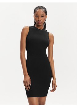 Hugo Sukienka dzianinowa Sepinny 50514297 Czarny Slim Fit ze sklepu MODIVO w kategorii Sukienki - zdjęcie 181056344