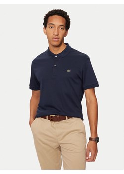 Lacoste Polo DH2050 Granatowy Regular Fit ze sklepu MODIVO w kategorii T-shirty męskie - zdjęcie 181056403