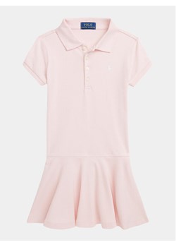 Polo Ralph Lauren Sukienka codzienna 312698754082 Różowy Regular Fit ze sklepu MODIVO w kategorii Sukienki dziewczęce - zdjęcie 181056592