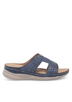 Clara Barson Klapki WYL05010-30 Niebieski - id: 5905588593072 - marki Clara Barson - 181056662 Clara Barson Klapki WYL05010-30 Niebieski ze sklepu MODIVO w kategorii Klapki damskie - zdjęcie 181056662
