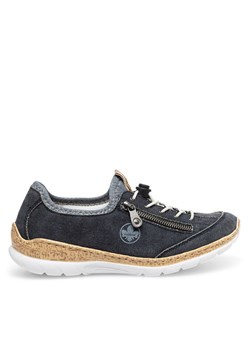 Rieker Sneakersy N4263-16 Granatowy ze sklepu MODIVO w kategorii Półbuty damskie - zdjęcie 181056773