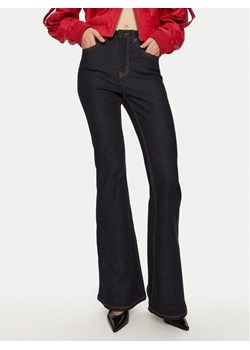 Gestuz Jeansy Nathalie 10909482 Granatowy Flare Fit ze sklepu MODIVO w kategorii Jeansy damskie - zdjęcie 181056801