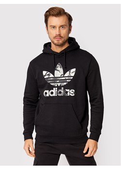 adidas Bluza Camo Series Infill HK2803 Czarny Regular Fit ze sklepu MODIVO w kategorii Bluzy męskie - zdjęcie 181056854