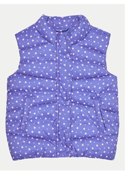 United Colors Of Benetton Kamizelka 20V8GJ00J Niebieski Regular Fit ze sklepu MODIVO w kategorii Kamizelki dziewczęce - zdjęcie 181056871