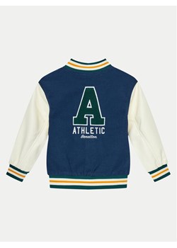 United Colors Of Benetton Kurtka bomber 20PYCN04Q Granatowy Regular Fit ze sklepu MODIVO w kategorii Kurtki chłopięce - zdjęcie 181056900