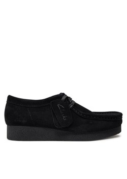 Clarks Półbuty Wallabee Evo Sh 26174746 Czarny ze sklepu MODIVO w kategorii Mokasyny damskie - zdjęcie 181056901