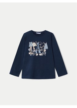 Mayoral Bluzka 4072 Granatowy Regular Fit ze sklepu MODIVO w kategorii T-shirty chłopięce - zdjęcie 181057021