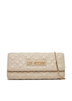 LOVE MOSCHINO Torebka JC4294PP0ILA0110 Beżowy ze sklepu MODIVO w kategorii Kopertówki - zdjęcie 181057113