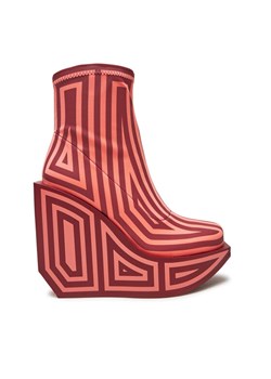 United Nude Botki Wa Bootie Hi 1087983182 Czerwony ze sklepu MODIVO w kategorii Botki - zdjęcie 181057114