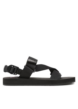 Jack Wolfskin Sandały Urban Entdeckung Belt Sandal W 4056801 Czarny ze sklepu MODIVO w kategorii Sandały damskie - zdjęcie 181057154