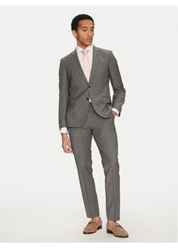 BOSS Garnitur H-Huge 50535023 Szary Slim Fit ze sklepu MODIVO w kategorii Garnitury męskie - zdjęcie 181057192