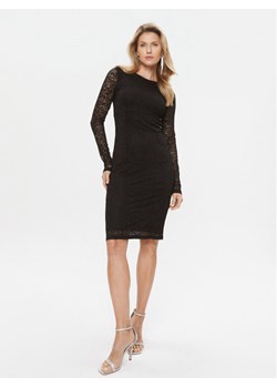 TWINSET Sukienka koktajlowa 232TT2110 Czarny Regular Fit ze sklepu MODIVO w kategorii Sukienki - zdjęcie 181057251