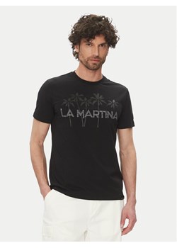 La Martina T-Shirt Andy MAR311 JS324 Czarny Regular Fit ze sklepu MODIVO w kategorii T-shirty męskie - zdjęcie 181057380
