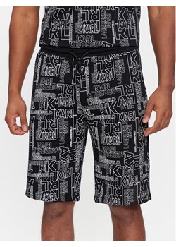 KARL LAGERFELD Szorty sportowe 705061 541900 Czarny Regular Fit - id: 0000303555917 - marki Karl Lagerfeld - 181057410 KARL LAGERFELD Szorty sportowe 705061 541900 Czarny Regular Fit ze sklepu MODIVO w kategorii Spodenki męskie - zdjęcie 181057410