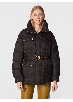 PINKO Kurtka zimowa Olga 1G18JC A082 Czarny Relaxed Fit ze sklepu MODIVO w kategorii Kurtki damskie - zdjęcie 181057451