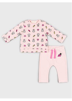 Zippy Dres 22W-8901ZT Różowy Regular Fit ze sklepu MODIVO w kategorii Dresy dla niemowlaka - zdjęcie 181057501