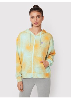 adidas Bluza Allover Print HL6612 Kolorowy Relaxed Fit ze sklepu MODIVO w kategorii Bluzy damskie - zdjęcie 181057553