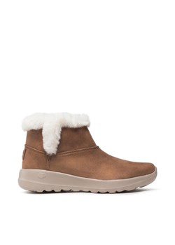 Skechers Botki Endeavor 144013/CSNT Brązowy ze sklepu MODIVO w kategorii Botki - zdjęcie 181057671