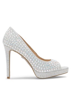 Nine West Szpilki MAIRA SY8020-9NW Srebrny ze sklepu MODIVO w kategorii Czółenka - zdjęcie 181057731