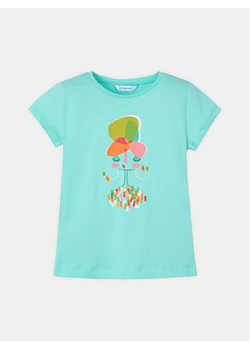 Mayoral T-Shirt 3014 Zielony Regular Fit - id: 0000305074539 - marki Mayoral - 181057752 Mayoral T-Shirt 3014 Zielony Regular Fit ze sklepu MODIVO w kategorii Bluzki dziewczęce - zdjęcie 181057752