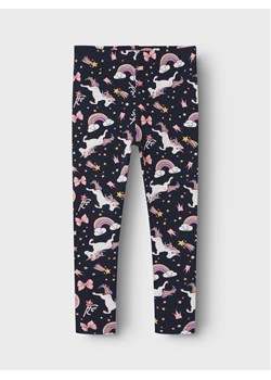 NAME IT Legginsy Vivian 13225099 Niebieski Regular Fit ze sklepu MODIVO w kategorii Spodnie dziewczęce - zdjęcie 181057792