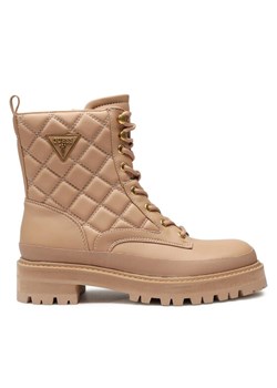 Guess Trapery Badae FL7BDE ELE10 Beżowy ze sklepu MODIVO w kategorii Workery damskie - zdjęcie 181057832
