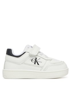 Calvin Klein Jeans Sneakersy Low Cut Lace-Up/ Velcro Sneaker V1X9-82077-1355 M Biały ze sklepu MODIVO w kategorii Buty sportowe dziecięce - zdjęcie 181057842